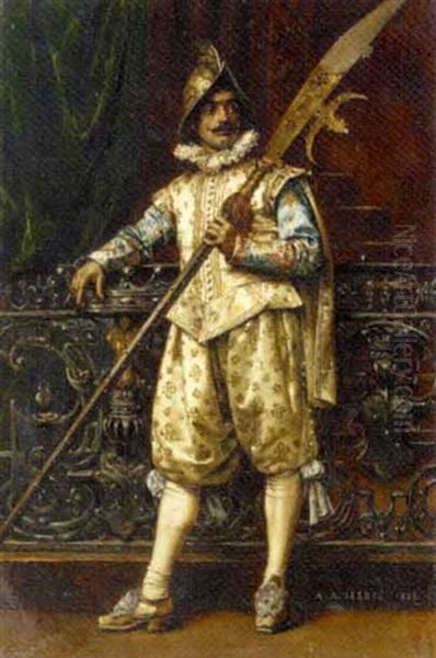 A Cavalier In An Interior - view 1