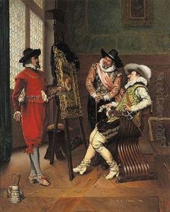 Les Critiques by Adolphe Alexandre Lesrel