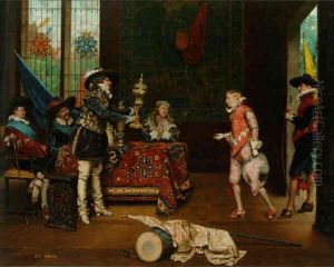 The Archery Prize by Adolphe Alexandre Lesrel