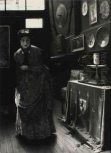A Visit To The Antiquarian by Adolphe Alexandre Lesrel