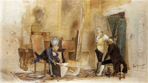 L'amatore Di Stampe by Tito Lessi