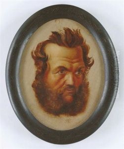 Portrait Des Schriftstellers Joseph Furst (1794-1859) by Karl Friedrich Lessing