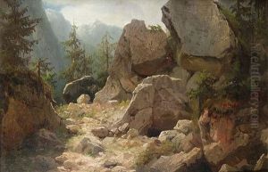 Felsen Im Gebirge