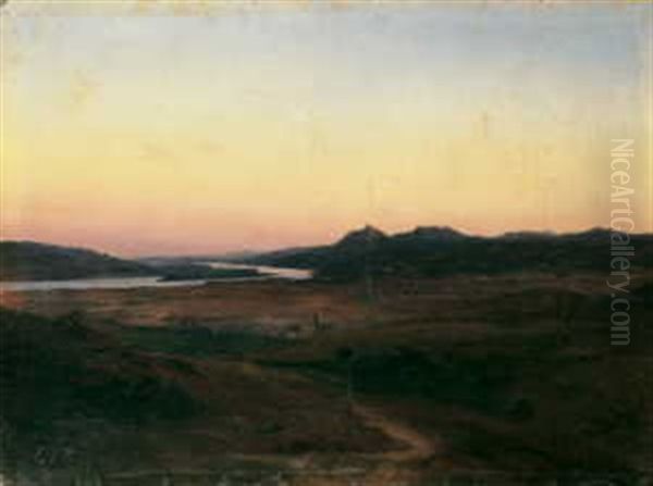 Am Rhein Zwischen Koblenz Und Bonn. Blick Rheinabwarts Auf Das Siebengebirge Und Den Rolandsbogen - view 1