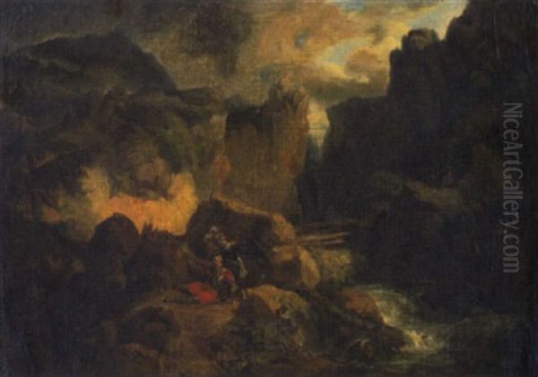 Ritterkampf In Einer Schlucht - view 1