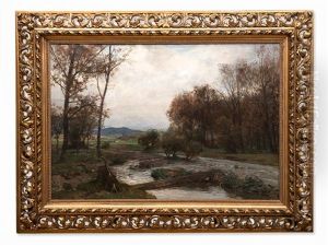 Forest Landscape, Germany by Konrad Ludwig Lessing
