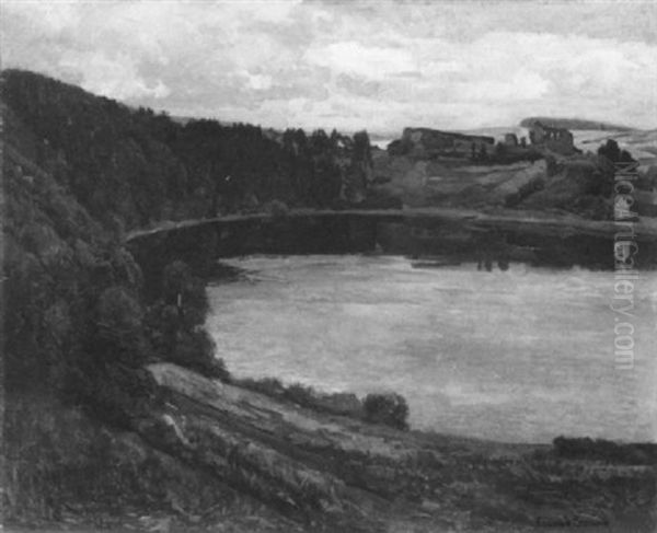 Eifellandschaft Mit Dem Ulmener Maar - view 1