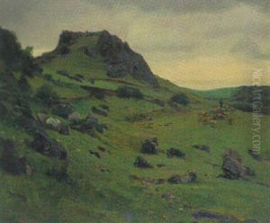 Eifellandschaft Mir Schafherde
