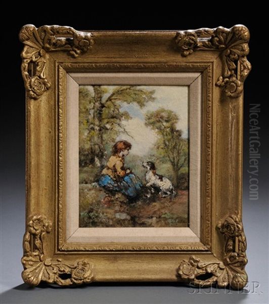 Bucolic Figural Landscape - view 1