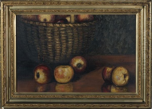 Splint Baskets And Apples - view 1