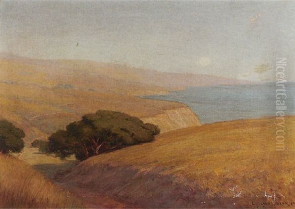 A Path Through The Hills Overlooking The Ocean - view 1