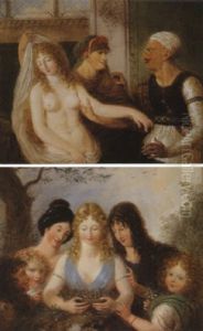 La Presentation De L'esclave by Pierre-Etienne Lesueur