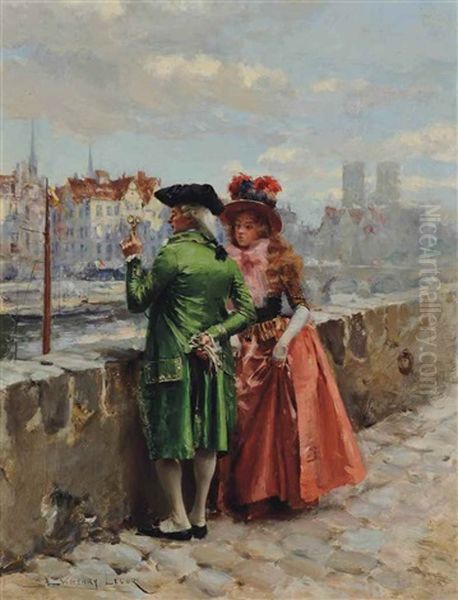 A Stroll By The Seine, Paris - view 1
