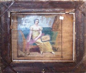 Les Courtisans A Versailles And Femme Assise Dans Un Recamier (recto/verso)