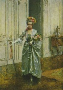 Elegante Dans Un Interieur Elegante Dans Un Interieur