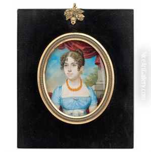 Portrat Eines Madchens by Walter Stephens Lethbridge