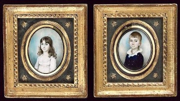 Portraits Of Children Of The Hardinge Family (4 Works) - view 1