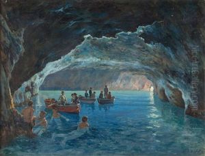 La Grotta Azzurra by Antonino Leto