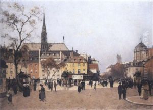 Piazza Di Parigi by Antonino Leto