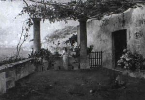 Guardando Il Golfo Dal Pergolato