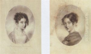 Portraet Forestillende Comtesse Rosalie Rzewuska