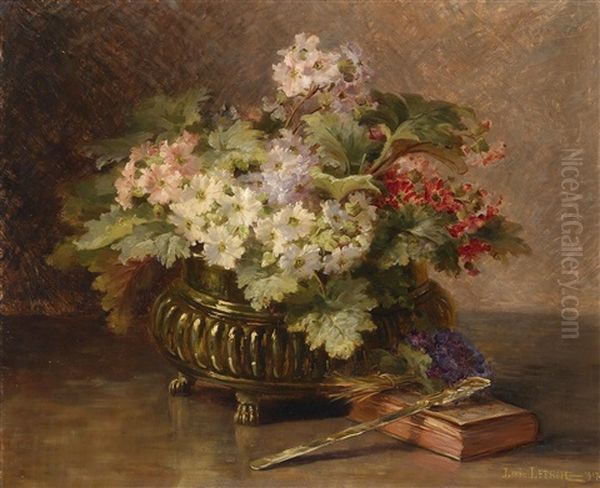 Blumen In Einer Kupfervase - view 1