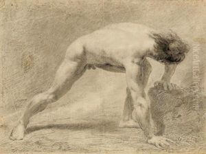 Mannliche Aktstudie by Federico Bencovich
