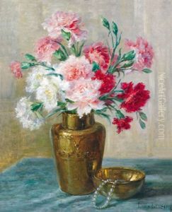 Nelkenstraus In Einer Vase