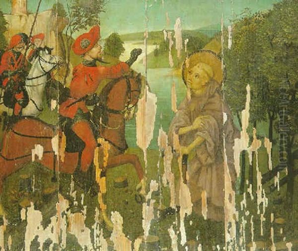 Cavaliers Rencontrant Un Saint Ermite (saint Gall?) - view 1