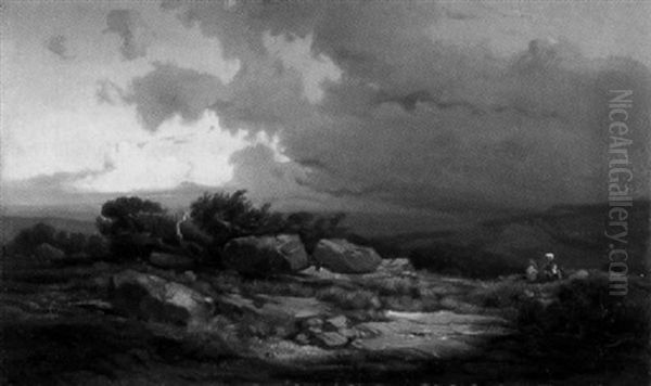Eiffellandschaft Bei Aufziehendem Gewitter - view 1