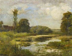 Dorfweiher by Oskar Leu