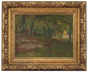 Im Sommerwald by Oskar Leu
