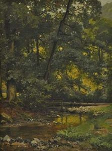 Schleuse Im Ilsethal by Oskar Leu