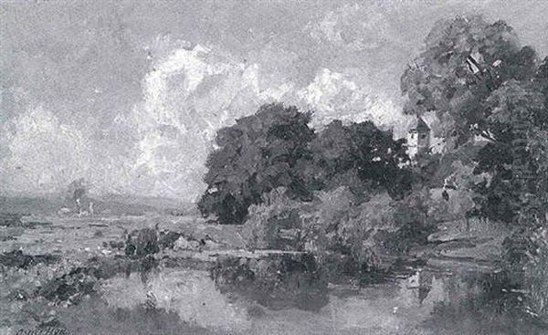 Landschaft Mit Teich - view 1