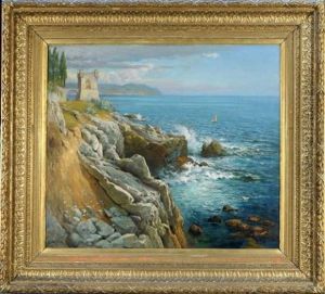 Cote Mediterraneenne by Otto-Friedrich Leu