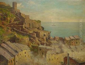 Italienisches Kustendorf by Otto-Friedrich Leu