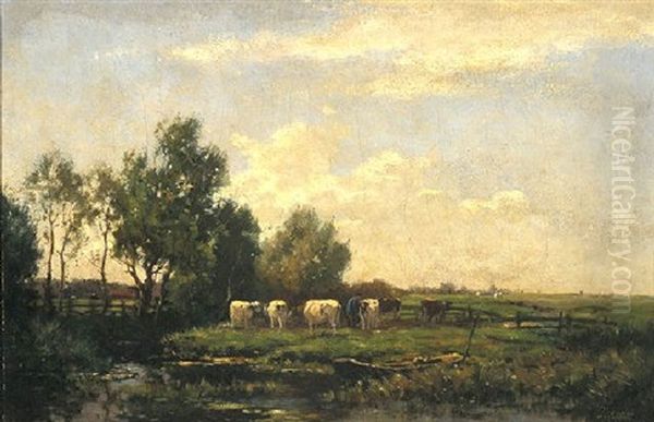 Bringing The Cattle To Water - view 1