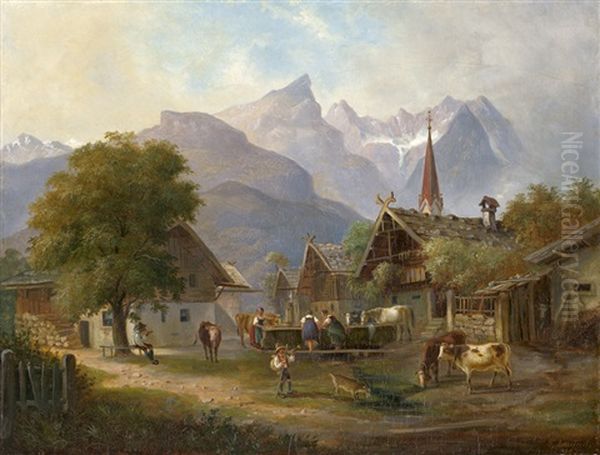 Die Zugspitze Bei Garmisch-partenkirchen - view 1