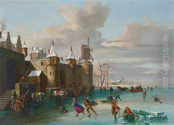 Eisvergnugen Vor Der Burg - view 1