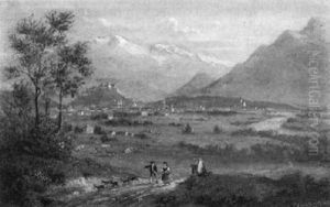 Blick Auf Salzburg by Paul Leuteritz