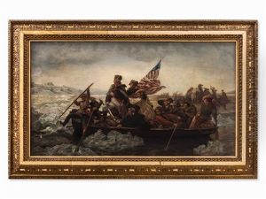 Washington Crossing The Delaware by Emanuel Leutze