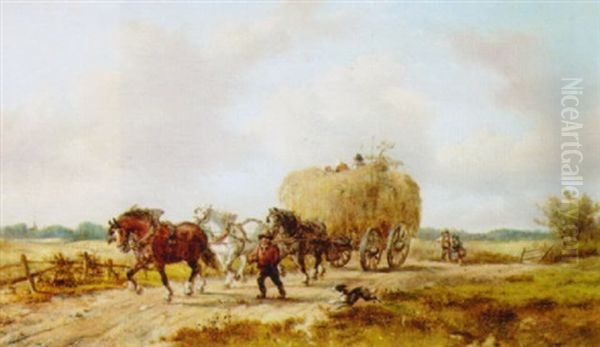 The Haycart Returning Home - view 1