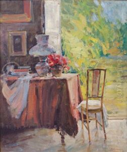 View From The Window by Petr Alekseevich Levchenko