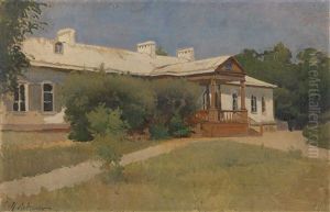 Summer House by Petr Alekseevich Levchenko