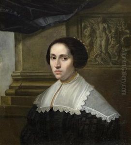 Damenportrat by Jacobus Levecq