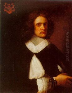 Portrait Of A Gentleman, Half-length, Wearing Black Costume by Jacobus Levecq