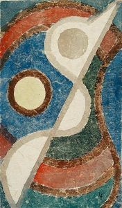 O.t. (komposition Mit Kreisformen) by Fritz Levedag