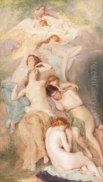 Sleaping Bacchantes - view 1