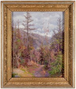 Autumn Landscape by Vasili Levi
