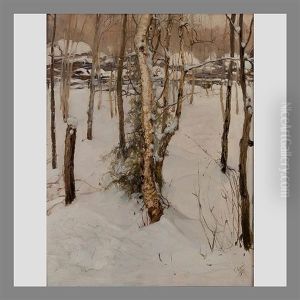Winter View by Vasili Levi